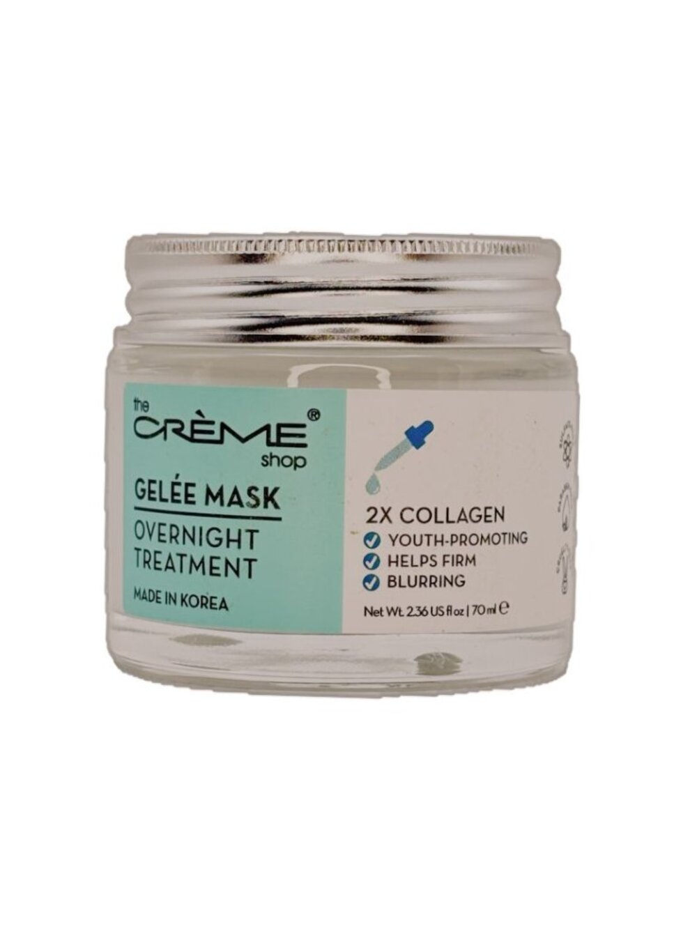 The Crème Shop 2X Collagen Gelee Mask Overnight Treatment 70ml